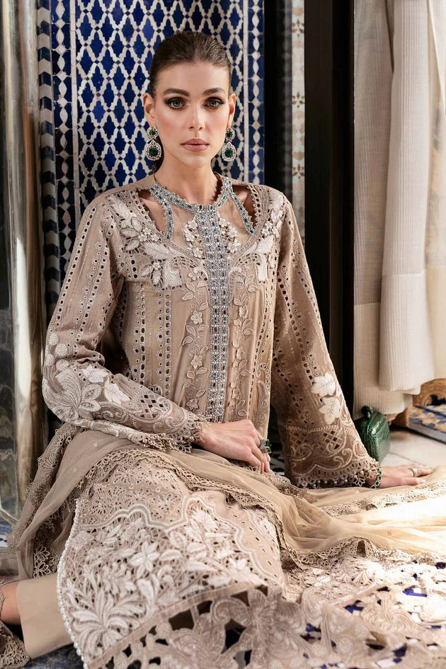 Maria B Unstitched Luxury Lawn D-2502-A