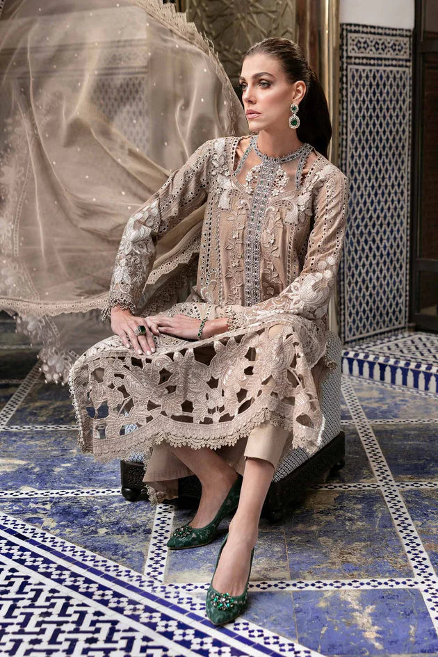 Maria B Unstitched Luxury Lawn D-2502-A