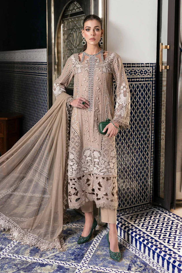 Maria B Unstitched Luxury Lawn D-2502-A