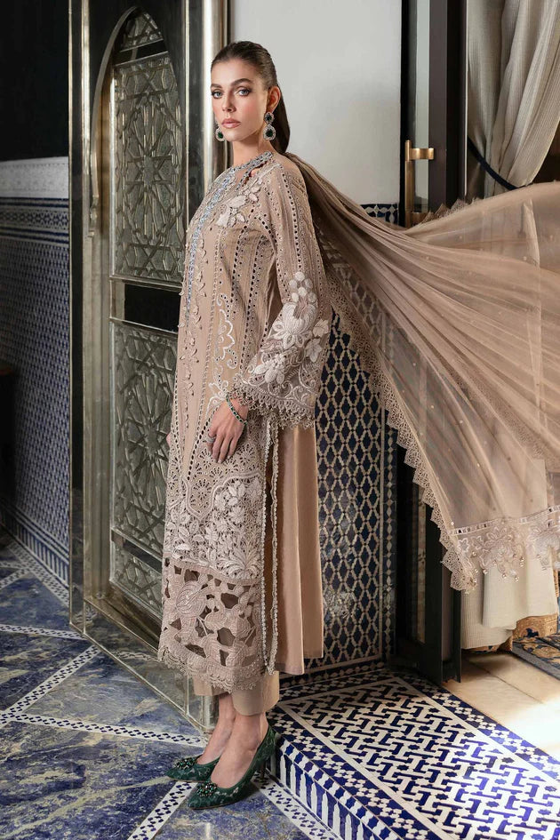 Maria B Unstitched Luxury Lawn D-2502-A