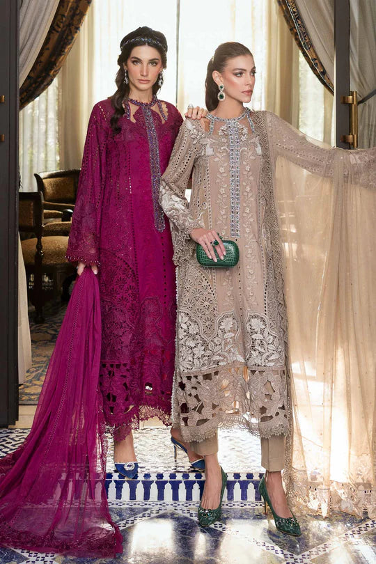 Maria B Unstitched Luxury Lawn D-2502-A