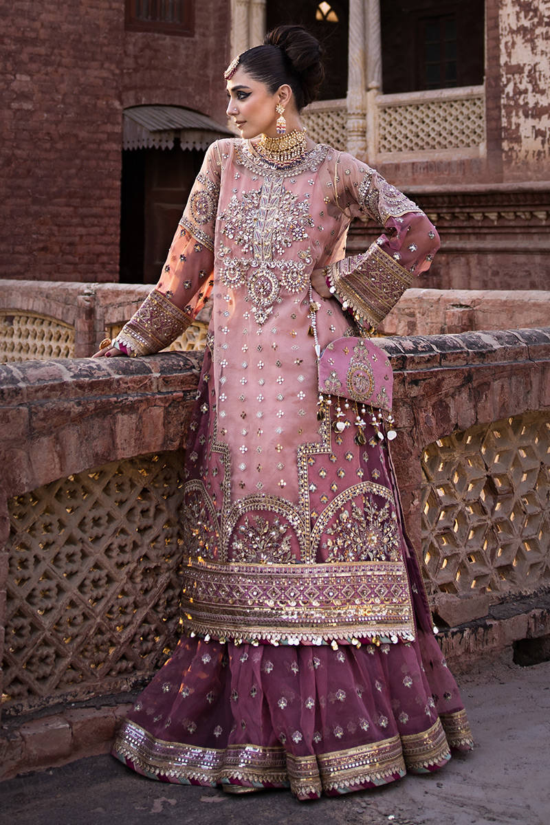 MOHSIN NAVEED RANJHA – MNR – AARZOO – ZWU23-25 – Rose Milk Pink