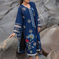 Crimson Luxury Lawn'24 Into The Wild - Midnight Blue D4A