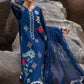 Crimson Luxury Lawn'24 Into The Wild - Midnight Blue D4A