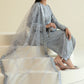 Baroque Embroidered Net Uf 383