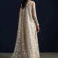 Baroque 4448 | Luxury White Embroidered Net Dress | Pakistani Formal Wear