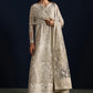 Baroque 4448 | Luxury White Embroidered Net Dress | Pakistani Formal Wear