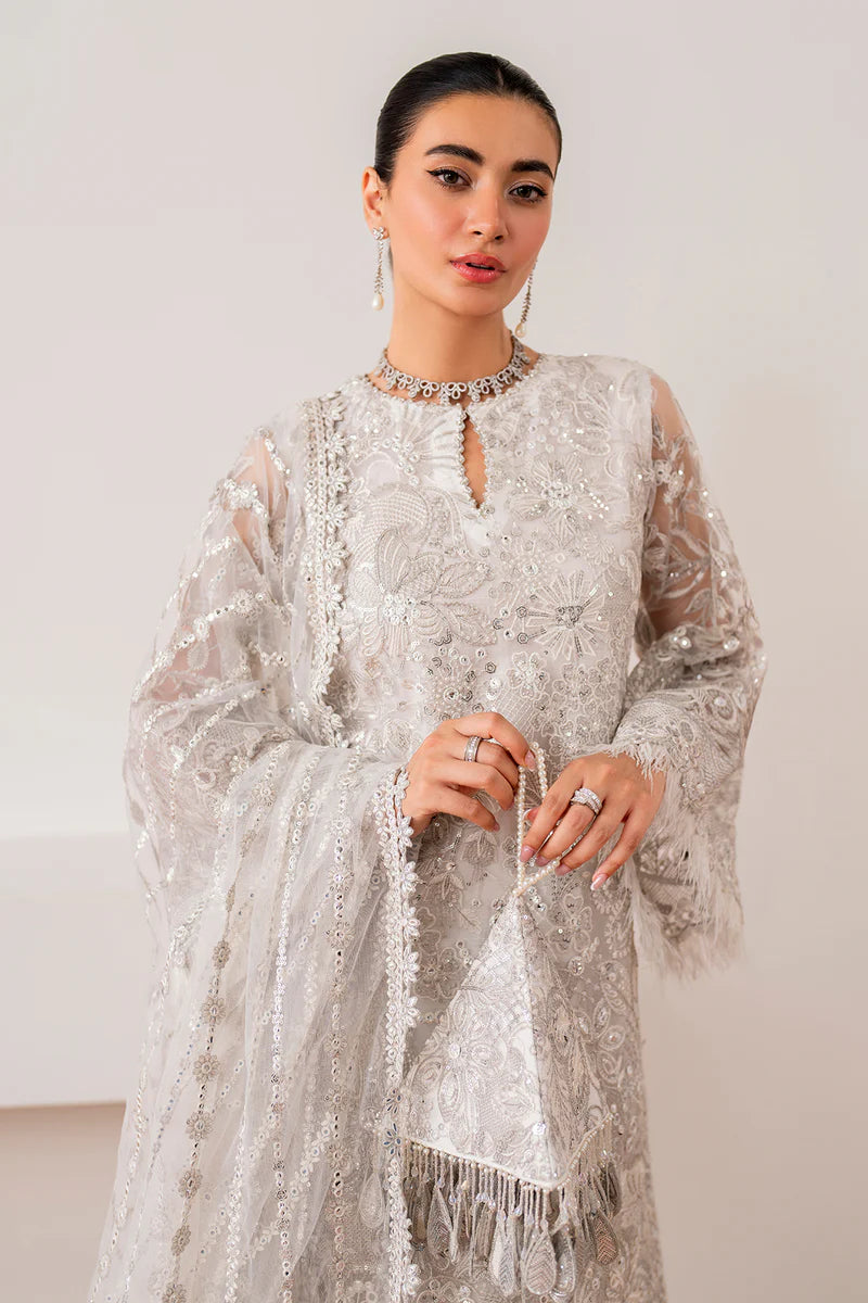 Baroque Embroidered Net UF 703