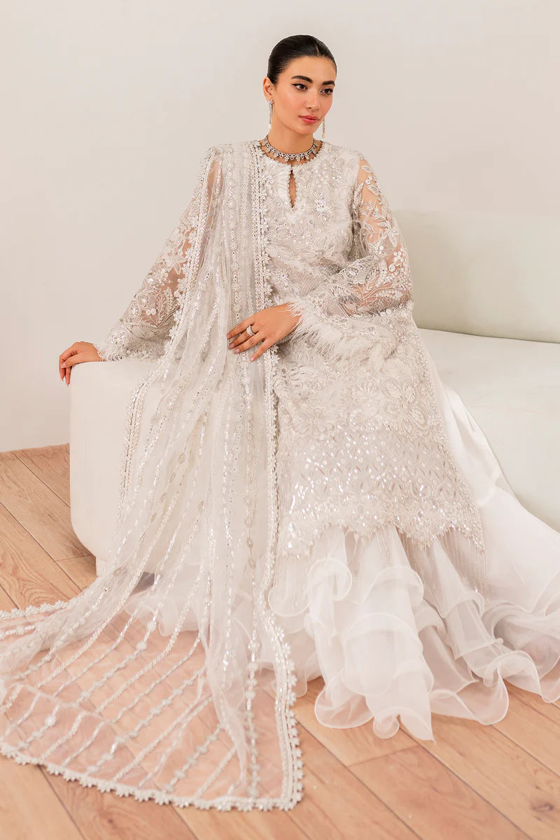 Baroque Embroidered Net UF 703