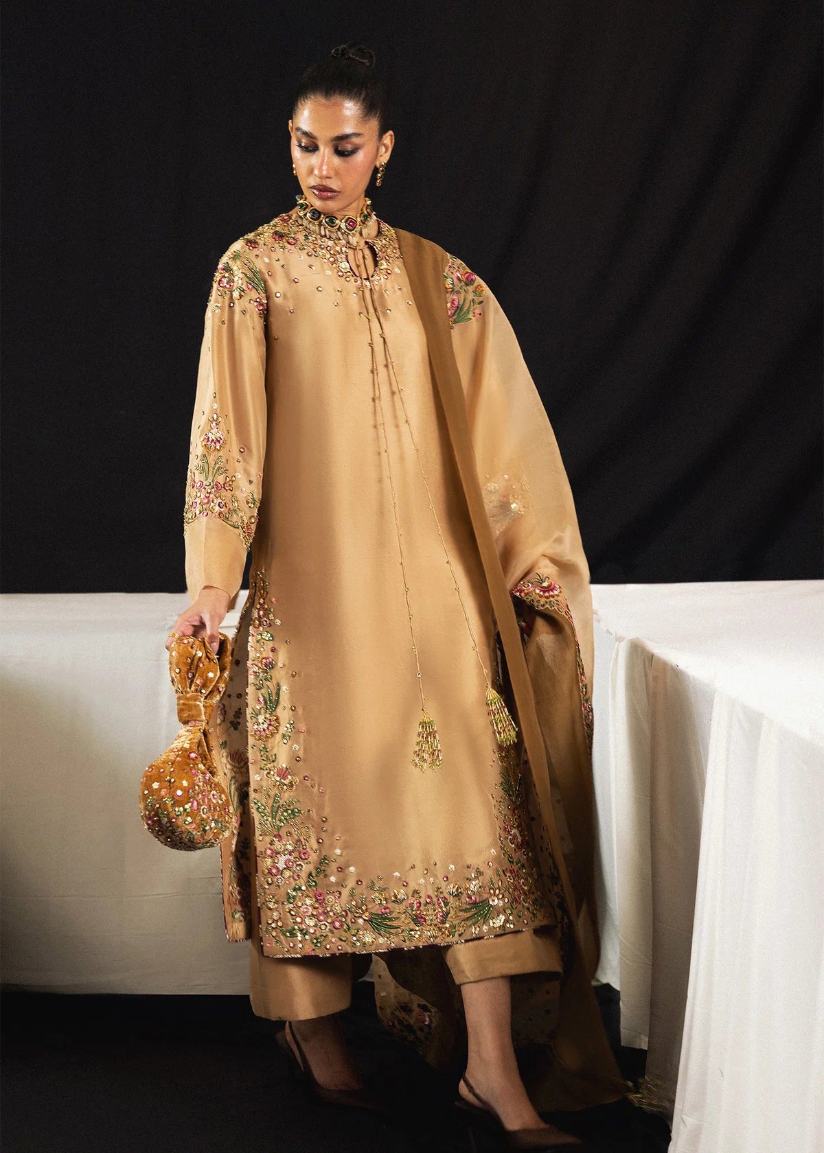 Hussain Rehar Unstitched Festive "Aurelia"