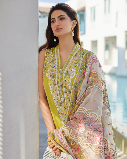 Faiza Saqlain Luxury Lawn Liliana Estera