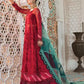 Maria B Embroidered Luxury Chiffon Reddish Mahroon D2