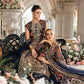 MARIA. B UNSTITCHED Embroidered | BD-2808 | Navy Blue