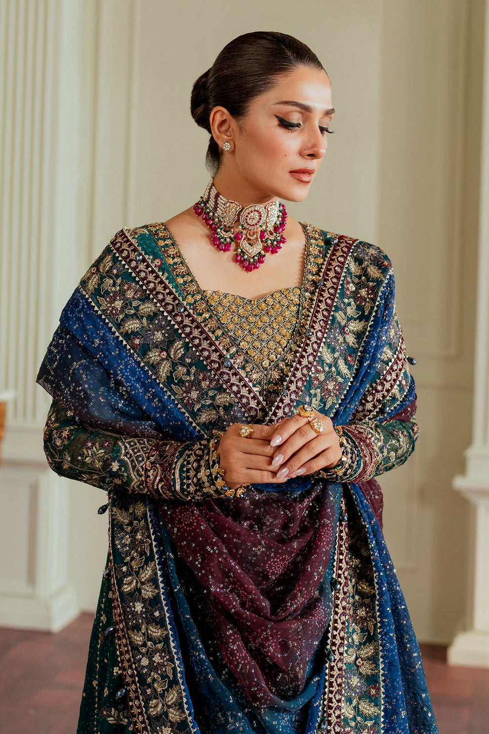 Baroque Chantelle - EMBROIDERED CHIFFON CH13-03