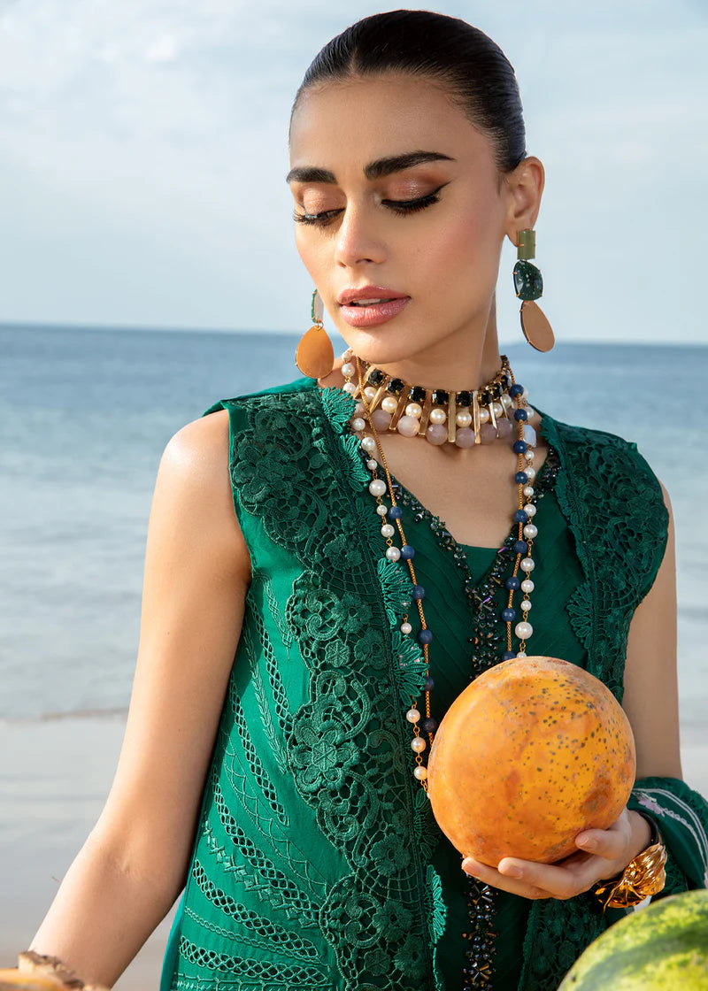 Saira Shakira by Crimson Luxury Lawn24 D2A Ulysses - Seaweed