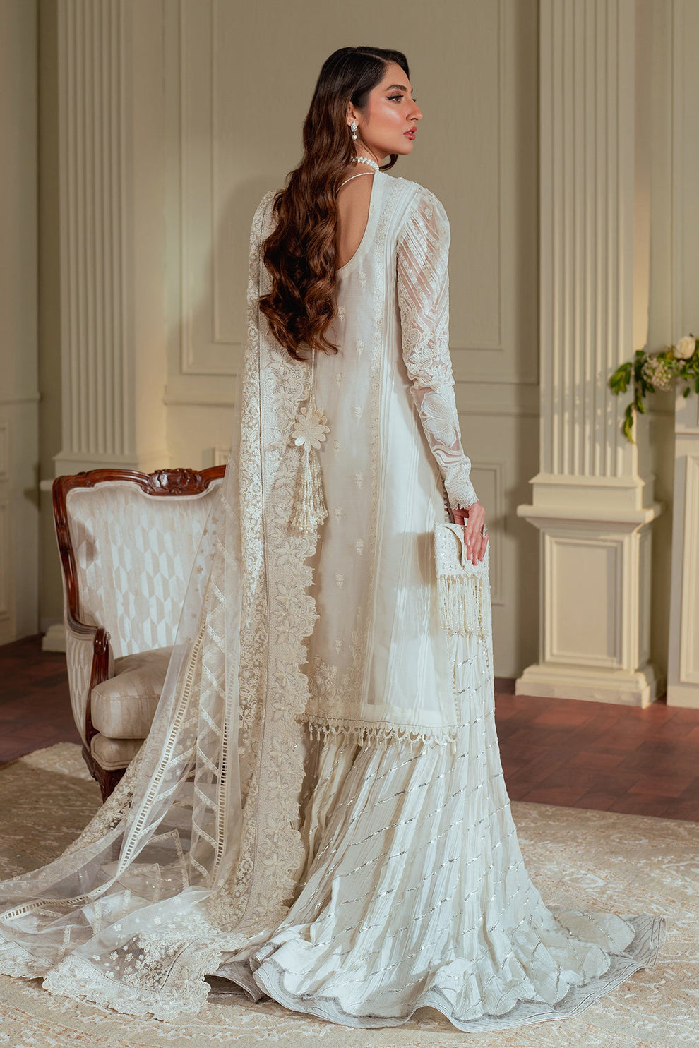 Baroque Chantelle EMBROIDERED CHIFFON CH13-02