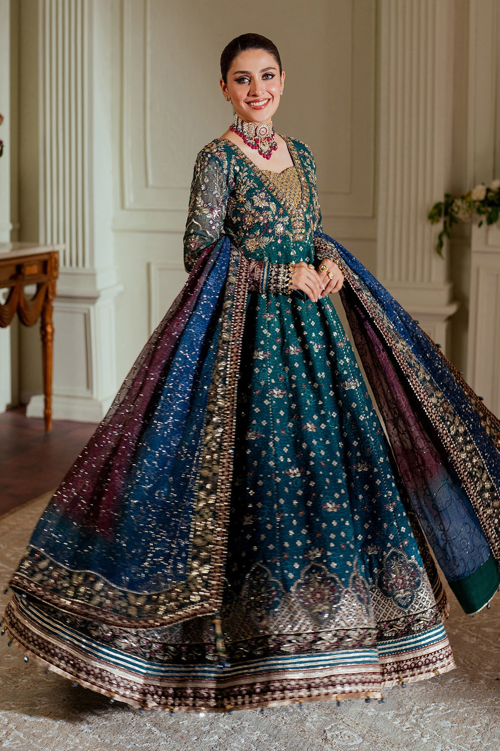 Baroque Chantelle - EMBROIDERED CHIFFON CH13-03