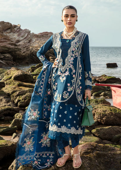 Saira Shakira by Crimson Luxury Lawn24 D1B Lolita Lapis