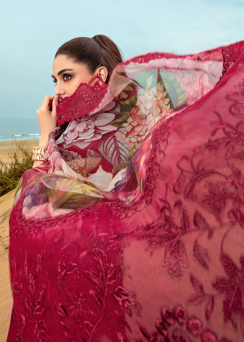 Saira Shakira by Crimson Luxury Lawn24 D3A Lillie de Jong - Cherry