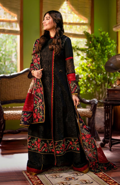 Maryum N Maria Embroidered Lawn Unstitched 3Pc Suit MS24-569 Zayna