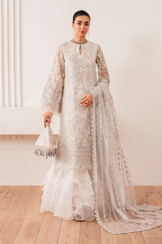 Baroque Embroidered Net UF 703