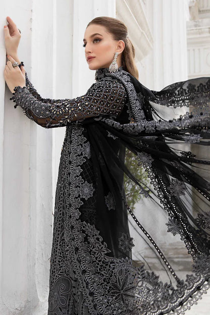 MARIA B D1 BLACK CHIFFON COLLECTION