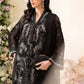 Maria B Embroidered Chiffon MCS-26-101-Black