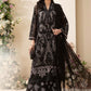 Maria B Embroidered Chiffon MCS-26-101-Black