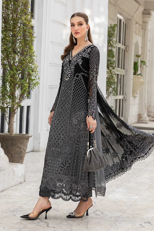 MARIA B D1 BLACK CHIFFON COLLECTION