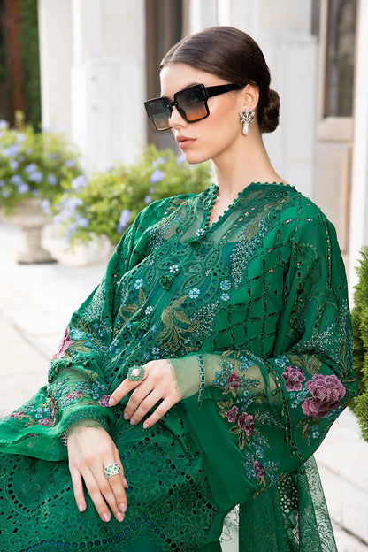 Maria B 3 Piece - Unstitched Suit | EID LAWN-24-02