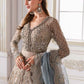 MARIA. B UNSTITCHED MBROIDERED BD-3002- Coffee To Aqua