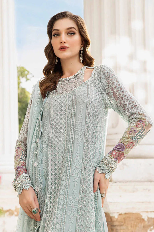 MARIA B D3 Aqua CHIFFON COLLECTION