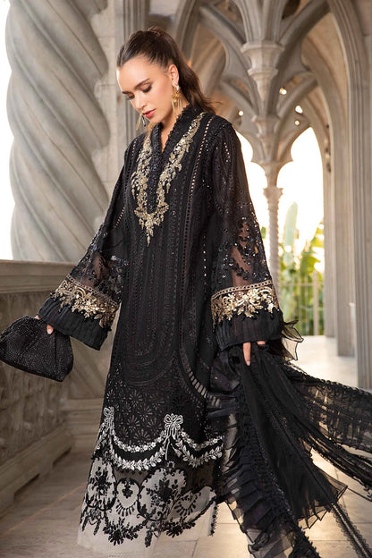 Maria B 3 Piece - Unstitched Suit | EID LAWN-24-03