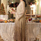 Maria B Embroidered Chiffon MPC-26-103-OLIVE GOLD