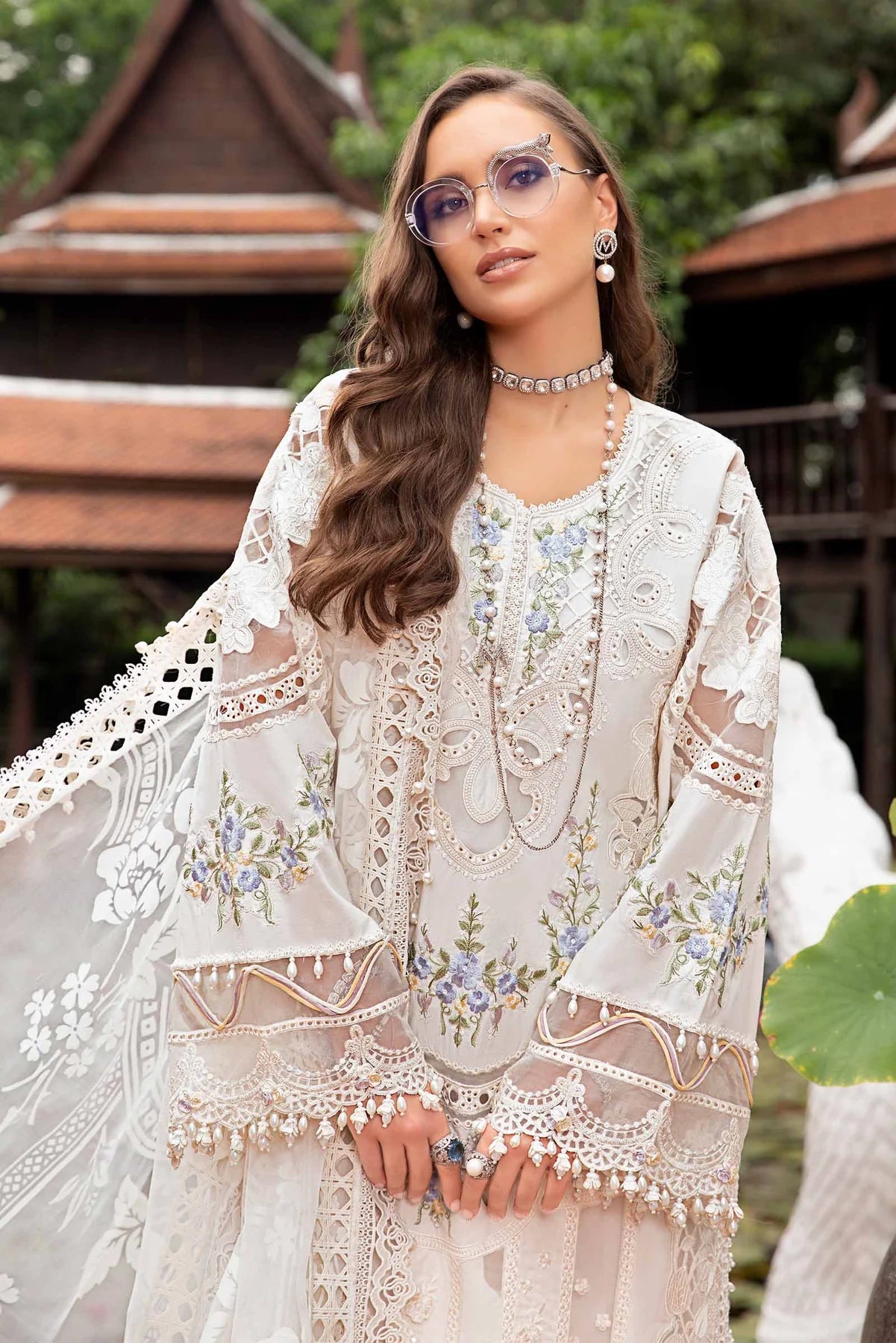 Maria B 3 Piece - Unstitched Suit | EID LAWN-24-04