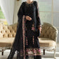 Maria B Embroidered Chiffon MPC-25-104-Black