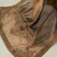 Maria B Embroidered Raw Silk WF-09-04-Brown