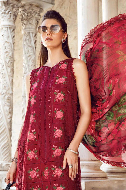 Maria B 3 Piece - Unstitched Suit | EID LAWN-24-05