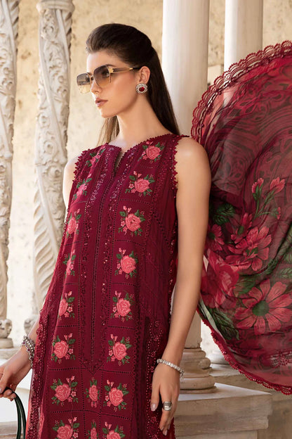 Maria B 3 Piece - Unstitched Suit | EID LAWN-24-05