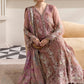 Maria B Embroidered Chiffon MPC-25-105-Tea Pink