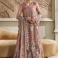 Maria B Embroidered Chiffon MPC-25-105-Tea Pink