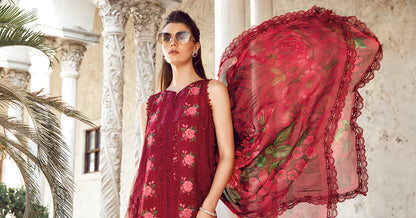 Maria B 3 Piece - Unstitched Suit | EID LAWN-24-05