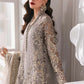MARIA. B UNSTITCHED MBROIDERED BD-3006-Steel Grey