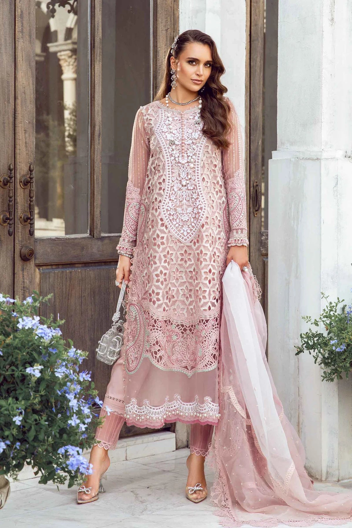 Maria B 3 Piece - Unstitched Suit | EID LAWN-24-06