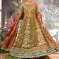 MARIA. B UNSTITCHED MBROIDERED BD-2906- olive Green