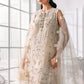 MARIA. B UNSTITCHED MBROIDERED BD-3007-Off white