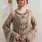 Maria B Embroidered Chiffon MPC-25-107-Biege