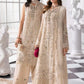 MARIA. B UNSTITCHED MBROIDERED BD-3007-Off white