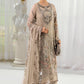 Maria B Embroidered Chiffon MPC-25-107-Biege