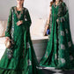 MARIA. B UNSTITCHED MBROIDERED BD-3008- Emerald Green